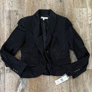 Nine West Classic Black Blazer Sz 2 - NWT